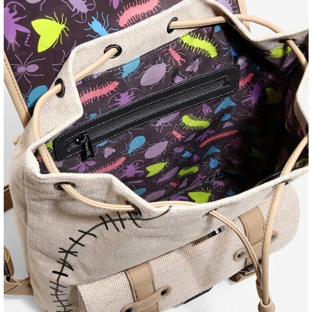 NWT RARE Loungefly Disney NBC Oogie Boogie Rucksack - BoxLunch Exclusive - Picture 5 of 14